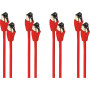 shiverpeaks Cat8.1 F/FTP kabel krosowy (patchcord), 7,5 m, czerwony