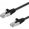 Kabel krosowy Wirewin Cat5e U/FTP, 15 m, czarny