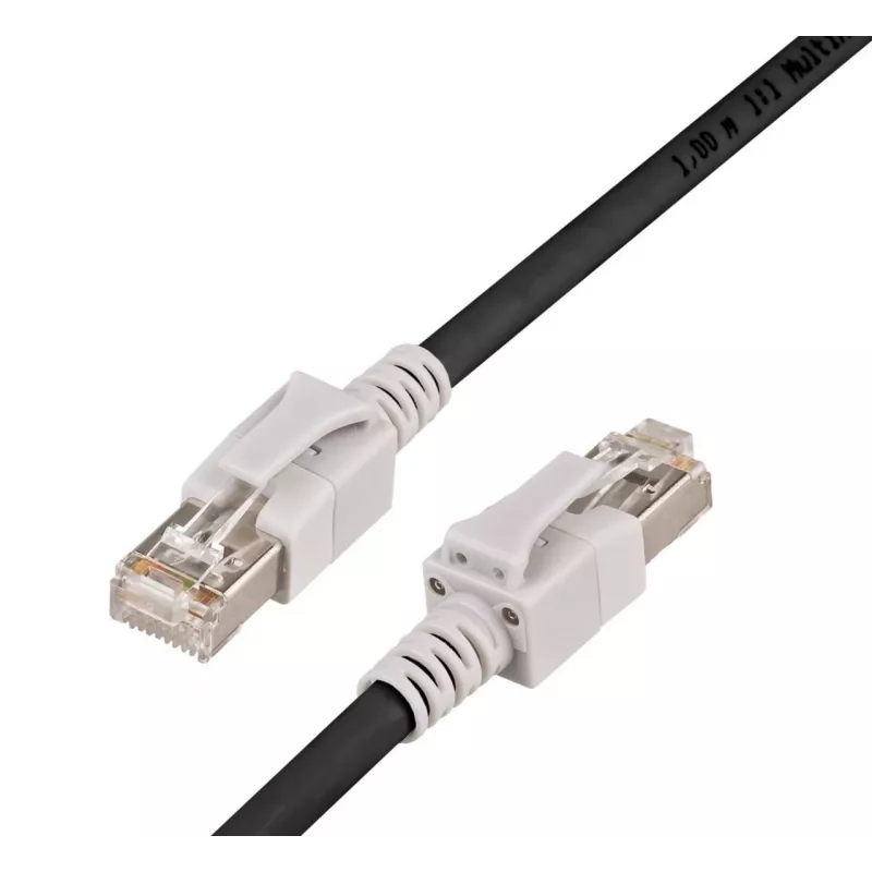 Kabel krosowy Wirewin Cat5e U/FTP, 15 m, czarny