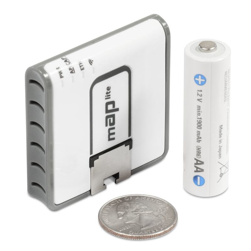 Router Mikrotik mAP lite biały z obsługą PoE