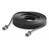 Kabel krosowy (patchcord) zewnętrzny Ubiquiti Cat6a F/UTP RJ45, 15 m, czarny