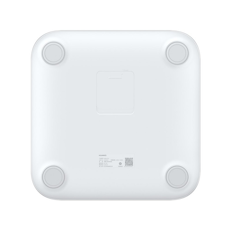 Huawei Scale 3 Bluetooth Edition biała / inteligentna waga osobista / szkło hartowane / WiFi i BT / do 150 kg / Android i iOS