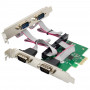 Karta interfejsu InLine® PCIe x1, 4x RS-232, niski profil