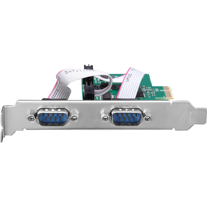 Karta interfejsu InLine® PCIe x1, 4x RS-232, niski profil