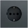 GIRA 418873 Gniazdo SCHUKO System 70, Antracyt