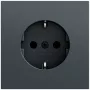 GIRA 418873 Gniazdo SCHUKO System 70, Antracyt