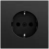 Gniazdo SCHUKO GIRA 418874 System 70 czarne
