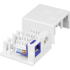 Techly 366310 Puszka natynkowa na 2 moduły Keystone RJ45 lub RJ11/12