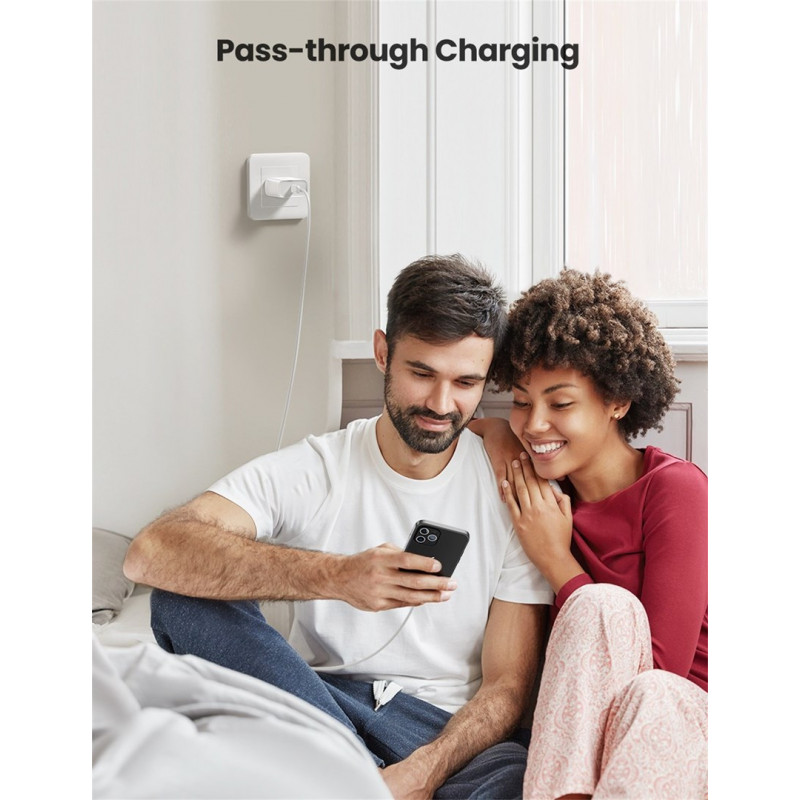 Ładowarka ścienna USB-C Ugreen CD137, 1x USB-C, 3 A (57370)