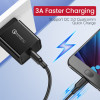 Kabel USB Ugreen USB-A do Micro-USB, 0,5 m, czarny
