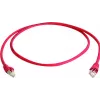 Kabel krosowy (patchcord) Telegärtner Cat6a S/FTP, 4 m, czerwony