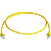 Kabel krosowy Telegärtner Cat6a S/FTP, 3,5 m, żółty