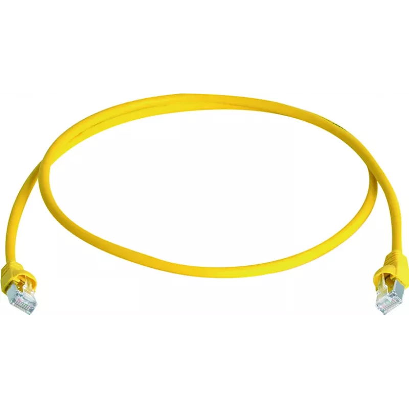 Kabel krosowy Telegärtner Cat6a S/FTP, 3,5 m, żółty