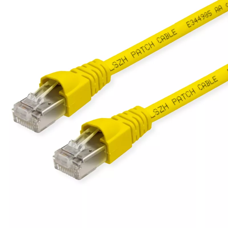 Kabel krosowy Telegärtner Cat6a S/FTP, 3,5 m, żółty