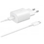 Samsung Adapter podróżny TA800 z kablem USB-C na USB-C, biały