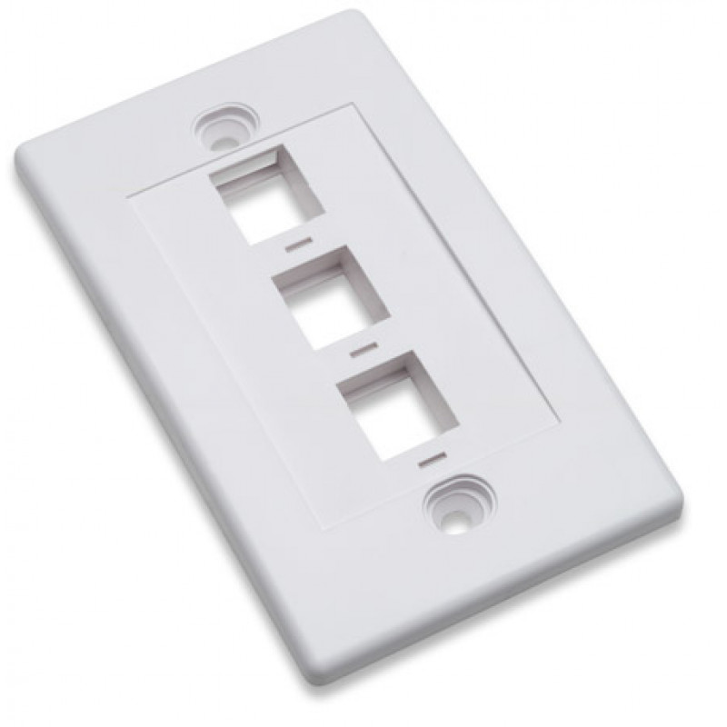 Intellinet 163309 Puszka natynkowa 3x Keystone