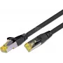 Kabel krosowy Wirewin Cat6a S/FTP, 2 m, czarny