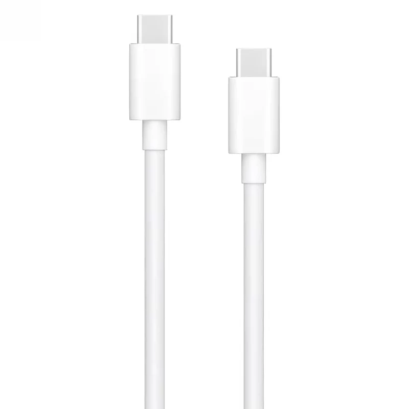Kabel OPPO VOOC USB-C – USB-C, 8 A, biały, EU (DL129)