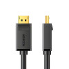 Kabel Ugreen DisplayPort do HDMI, 3 m, 4K, czarny