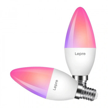 Inteligentna żarówka LED Lepro BC1-EU-2-W E14, Wi-Fi, Bluetooth