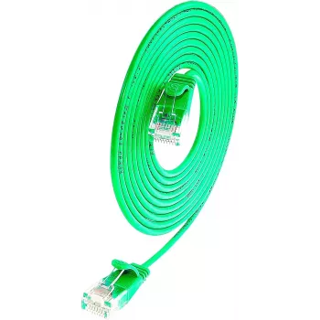 Kabel krosowy Wirewin Slim Cat6 U/UTP, 2 m, zielony