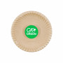 Gogreen Go Green kompostowalne talerze z trzciny cukrowej Ø15 cm, 10 szt.