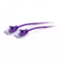 C2G Cat6a Slim Patch Cable 28AWG, 1,5 m (5 ft), Fioletowy (30190)