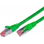 Kabel krosowy (patchcord) Wirewin Cat6 S/FTP, 1,5 m, zielony
