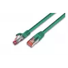 Kabel krosowy (patchcord) Wirewin Cat6 S/FTP, 1,5 m, zielony