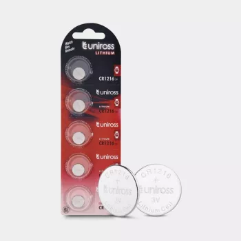 Bateria litowa guzikowa Uniross CR1216 3V, SP5 (U5CR1216)