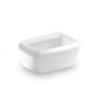 Stefanplast Second mały pojemnik na wodę 0,3 l (Gulliver 1-2-3) 12x8x5,4 cm biały
