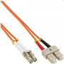 Mercodan światłowodowy kabel krosowy (patchcord) LC-SC OM2 (40400037)