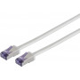 Kabel krosowy Shiverpeaks Cat6a S/FTP RJ45, 2 m, szary