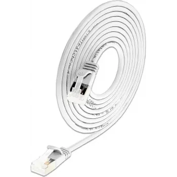 Kabel krosowy Wirewin Slim Cat6a Light, okrągły, U/FTP, Ø 3,8 mm, biały (PKW-LIGHT-STP-K6A 0.15 WS)