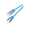 Kabel krosowy Wirewin Slim Cat6a U/FTP RJ45, 0,25 m, niebieski