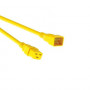 Kabel zasilający Mercodan żółty C20-C19 (509780140)