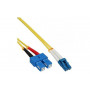 Mercodan światłowodowy kabel krosowy (patchcord) LC-SC OS2 (40400112)