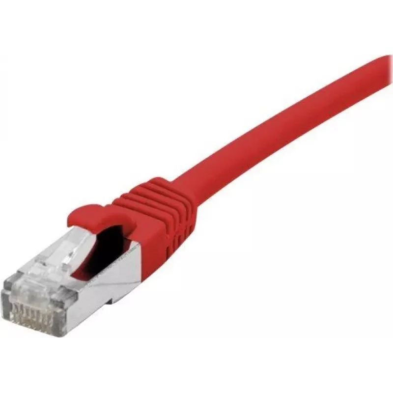 Kabel krosowy (patchcord) Exertis Connect Cat6a S/FTP, 2 m, czerwony