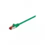 Kabel krosowy (patchcord) Wentronic Cat6 S/FTP RJ45, 0,25 m, zielony