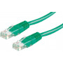 Secomp Cat6 U/UTP kabel krosowy (patchcord) RJ45, 3 m, zielony