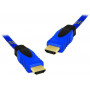 Kabel HDMI LTC High Speed, 5 m, 4K, niebieski