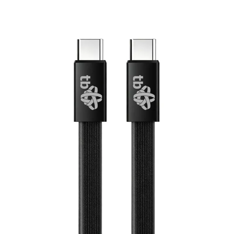 Kabel TB USB 2.0 USB-C do USB-C, 1 m, 60 W, czarny