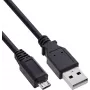 Kabel InLine Micro-USB 2.0, USB-A męski do Micro-B męski, 3 m, czarny (31730U)