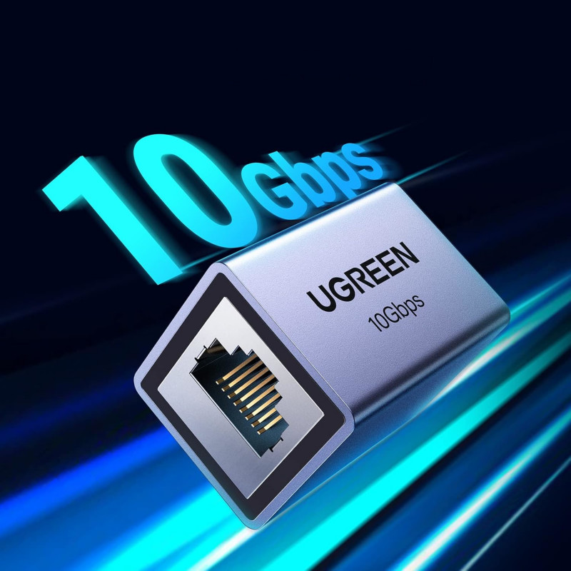 Łącznik przedłużający Ethernet RJ45 Ugreen NW261, 10 Gbps (NW261-15117)
