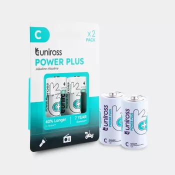 Baterie Uniross Power Plus C / LR14 7000mAh, 2 szt.