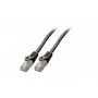 Kabel krosowy Mercodan KAT6 UTP, czarny (371228030)