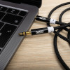 Kabel AUX 3,5 mm Gizzu 2 m – czarny