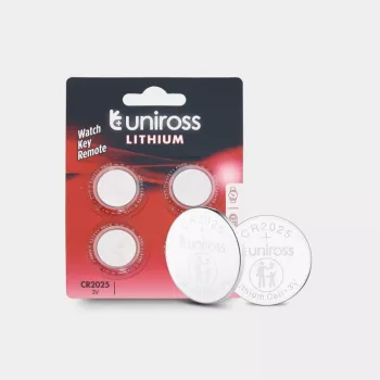 Baterie litowe Uniross CR2025 pastylkowe, 4 szt.
