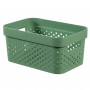 Pudełko Curver Infinity Recycled 4,5 l, 27x19x12 cm, zielone