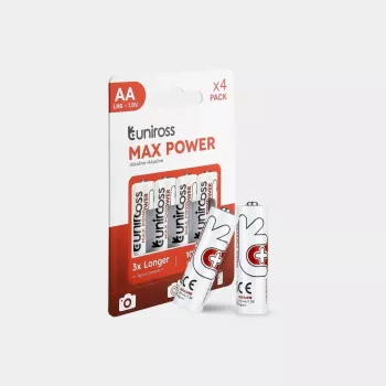 Baterie Uniross Max Power AA / LR6 2900mAh, 4 szt.